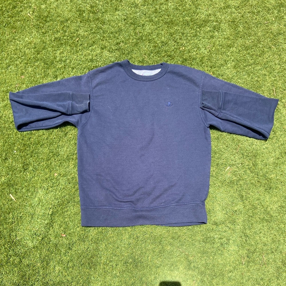 Navy Blue Champion sweater